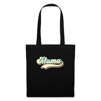 Maman - la meilleure mère du monde - Sac en tissu - noir - Devant