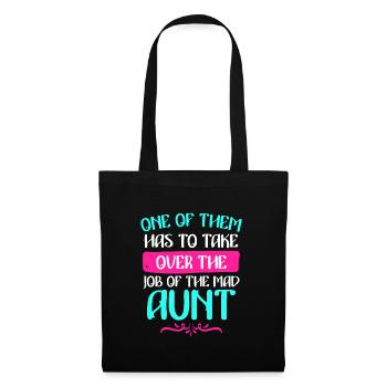 Il faut faire le travail de tante folle - Sac en tissu - noir - Devant