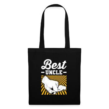 Meilleur oncle - Sac en tissu - noir - Devant