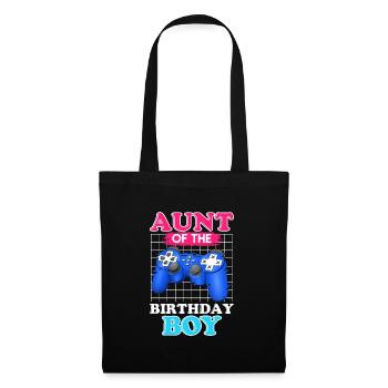 Best Aunt in the World Birthday Child Nephew Aunt - Tote Bag - black - Front