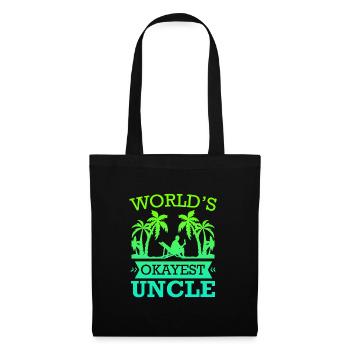 L’oncle le plus correct du monde - Sac en tissu - noir - Devant