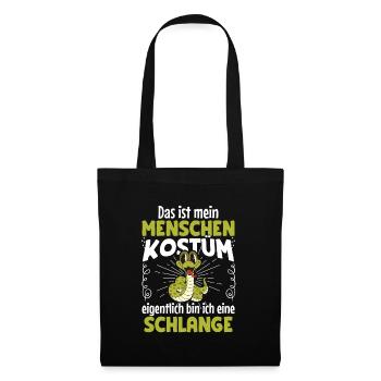 This is my human costume snake Halloween - Tote Bag - black - Front