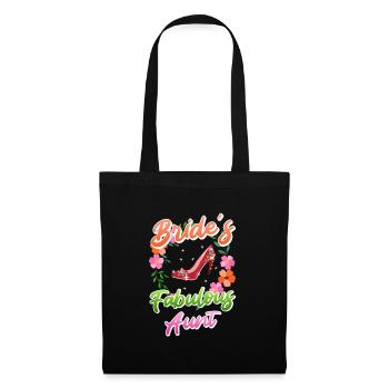Godmother the bride's aunt best aunt - Tote Bag - black - Front