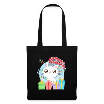 Merry Catmas Cats Children - Tote Bag - black - Front