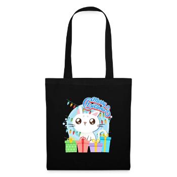 Merry Catmas Cats Children - Tote Bag - black - Front