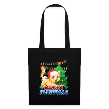 Joyeux Noël des chats de Fluffma - Sac en tissu - noir - Devant