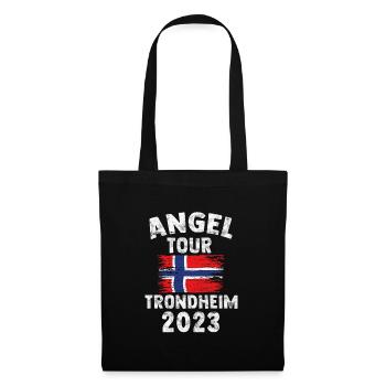 TRONDHEIM 2023 Angel Tour Norwegen - Stoffbeutel - Schwarz - Vorne