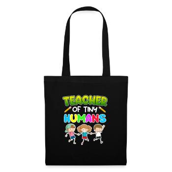 Ma profession est enseignante maternelle maternelle - Sac en tissu - noir - Devant