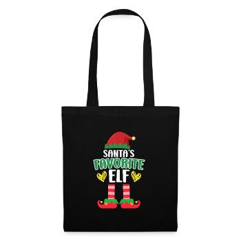 Santa's favorite elf Nicholas - Tote Bag - black - Front