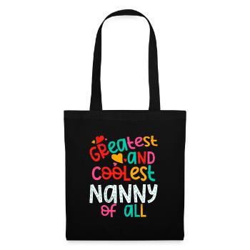 Vous êtes l’assistante maternelle la plus incroyable et la plus cool - Sac en tissu - noir - Devant