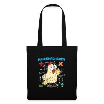 Mathemachicken Math Math Teacher - Tote Bag - black - Front