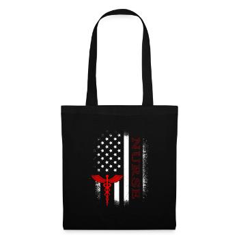 USA Médecin Infirmier Meilleure Infirmière - Sac en tissu - noir - Devant