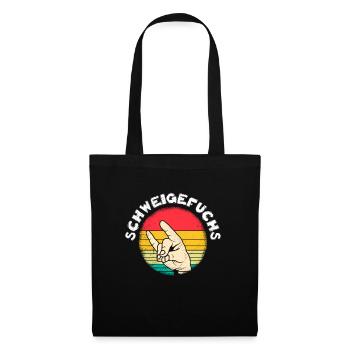 Quiet class Schweigefuchs I am a teacher - Tote Bag - black - Front