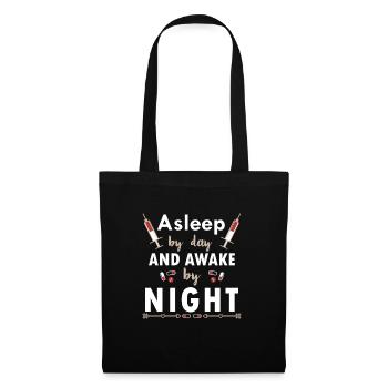 Nurse Sleep Awake at Night during the Day - Tote Bag - black - Front