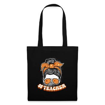 I'm a cool teacher - Tote Bag - black - Front