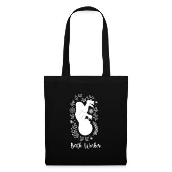 Obstétricien Je suis sage-femme - Sac en tissu - noir - Devant