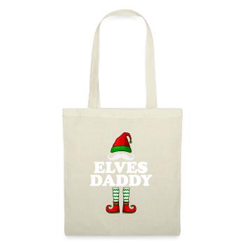 Elves Papa Christmas Father Elves Family - Tote Bag - nature - Front