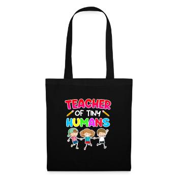 Ma profession est enseignante maternelle maternelle - Sac en tissu - noir - Devant