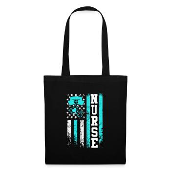 USA Nurse Nursing Nurse Nurse - Tote Bag - black - Front