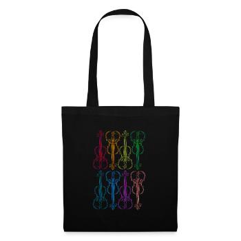 Musician Concert Musician First Fiddle - Tote Bag - black - Front