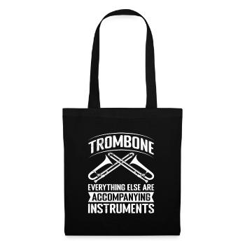 Tout le reste est instruments d’accompagnement trombone - Sac en tissu - noir - Devant