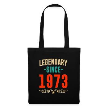 Légendaire depuis 1973 50e anniversaire 50e anniversaire - Sac en tissu - noir - Devant