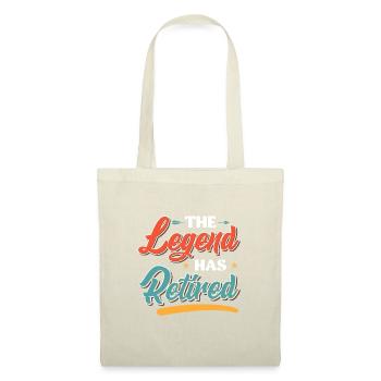 The legend retires - Tote Bag - nature - Front