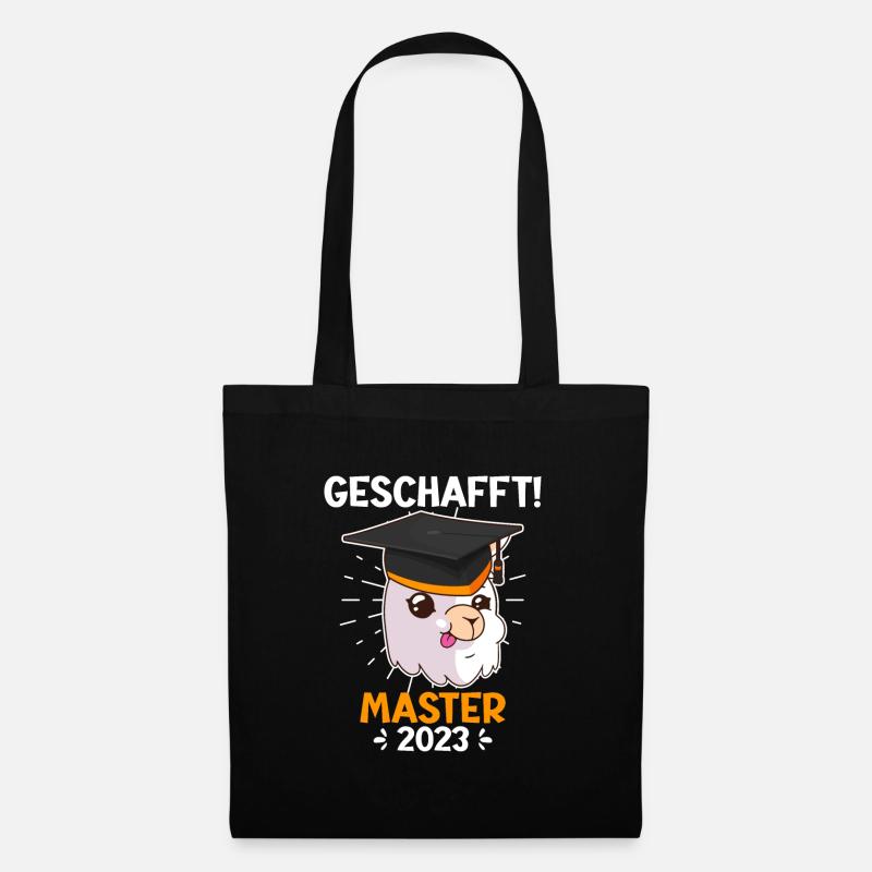 Master 2023 Studiumabschluss - Stoffbeutel - Schwarz