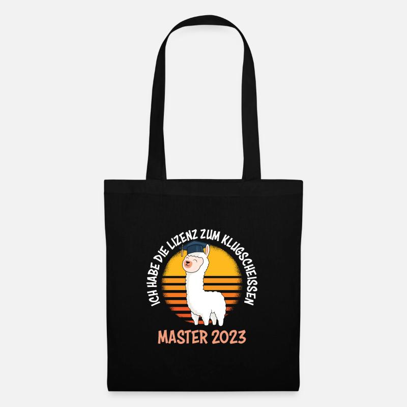 Master Abschluss 2023 Master - Stoffbeutel - Schwarz
