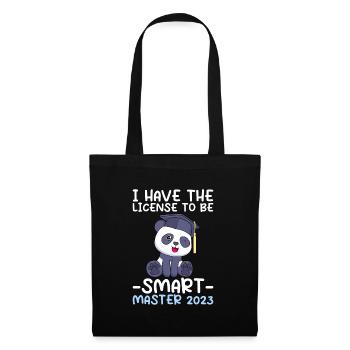 Licence Panda pour Smart Shit Master 2023 - Sac en tissu - noir - Devant