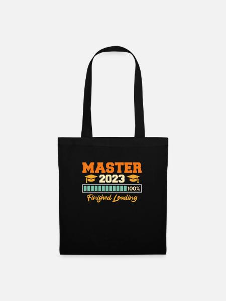 Masterabschluss 2023 Master Abschluss - Stoffbeutel - Schwarz