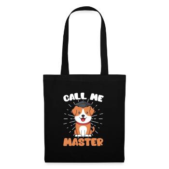 Call Me Master Dogs Fan Master Degree - Tote Bag - black - Front