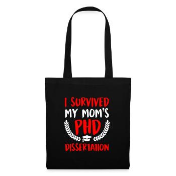 My Mom is a Doctor Degree Doctorate - Tote Bag - black - Front