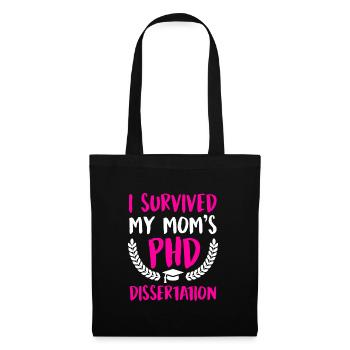 My Mom is a Doctor Degree Doctorate - Tote Bag - black - Front