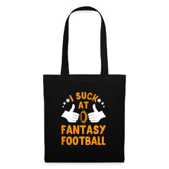 Fantasy Football Loser I suck at Fantasy Football - Tote Bag - black - Front