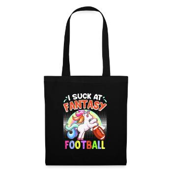 Ich suck at Fantasy Football Loser - Tote Bag - black - Front