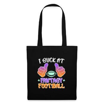 Ich suck at Fantasy Football Loser - Tote Bag - black - Front