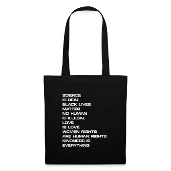 Black Lives Matter Women's Rights Africa - Tote Bag - black - Front
