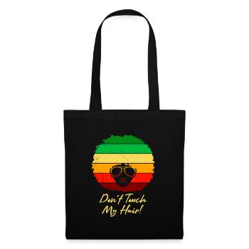 Afro Hair Don t Touch my Hair African Woman - Tote Bag - black - Front