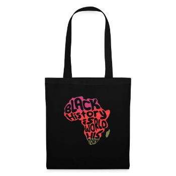 Black History is World History History Africa - Tote Bag - black - Front