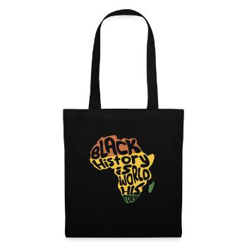 Black History is World History History Africa - Tote Bag - black - Front