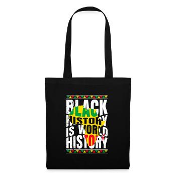 Black History is World History History Africa - Tote Bag - black - Front