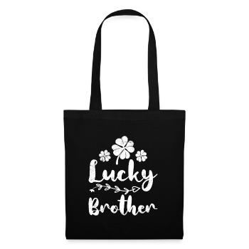 Lucky Brother Irish St Patrick's Day brother - Tote Bag - black - Front