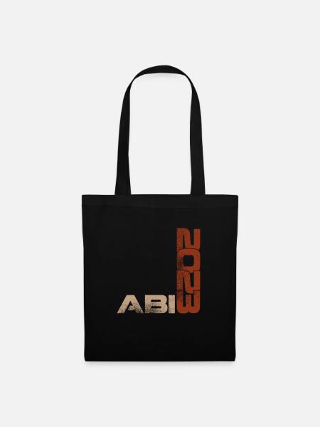 Abi 2023 Abitur Abiturienten - Stoffbeutel - Schwarz