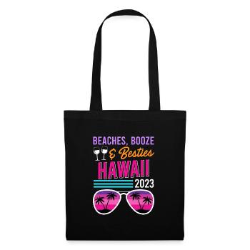 Beaches Booze Beasts Hawaii Holiday Spring Break - Tote Bag - black - Front