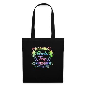 Attention Girls' Strip on the Road Girls Spring Break - Tote Bag - black - Front