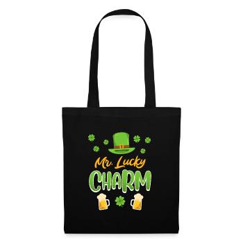 Mr Lucky Charm St. Patrick’s Day Men - Sac en tissu - noir - Devant
