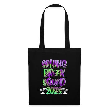 Spring Break Squad Summer Holidays Spring Break - Tote Bag - black - Front