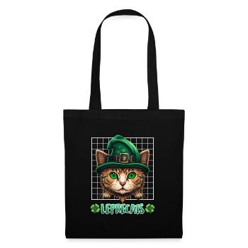 Chats de la Saint-Patrick Lutins Chatons - Sac en tissu - noir - Devant