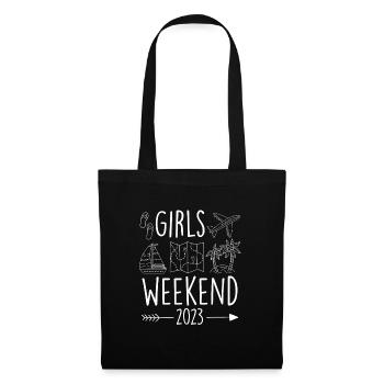 Mädelswochenende Girls Weekend 2023 Spring Break - Sac en tissu - noir - Devant